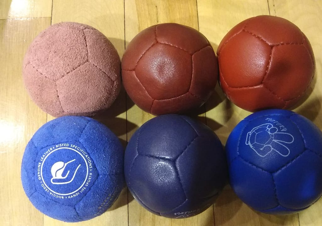 ボールの種類もいろいろです。