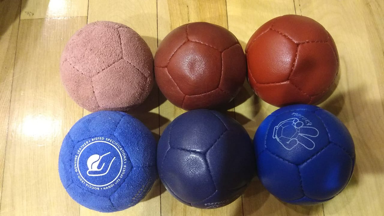 ボールの種類もいろいろです。