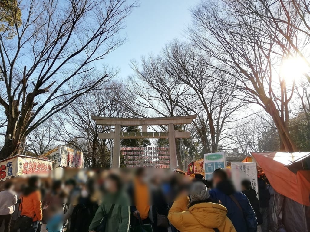 大國魂神社の初詣