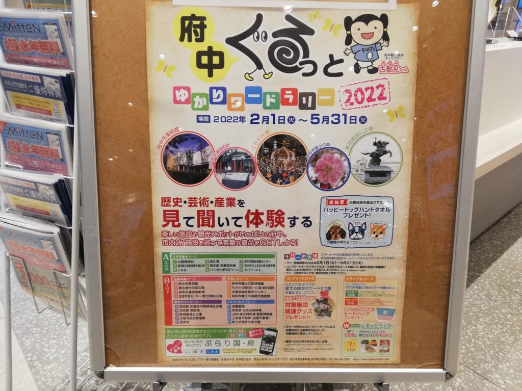 府中ぐるっとゆかりワードラリー