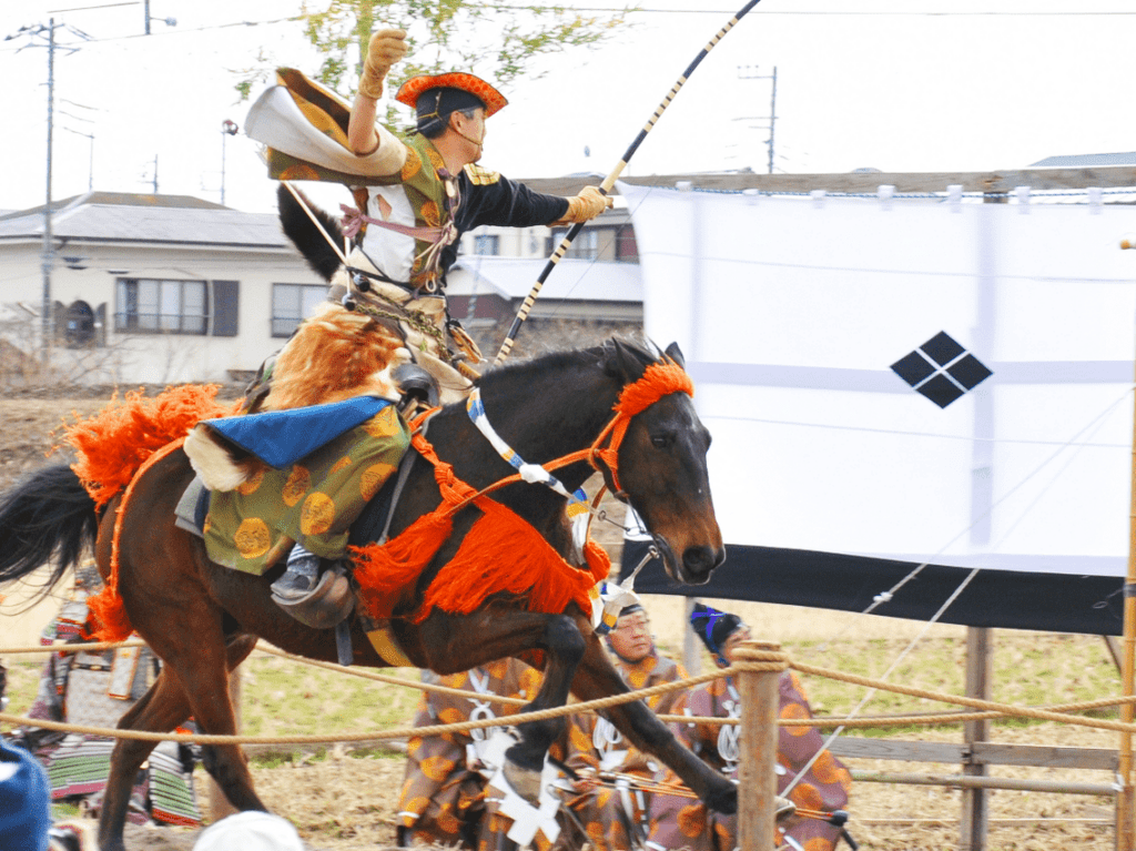 流鏑馬のイメージ