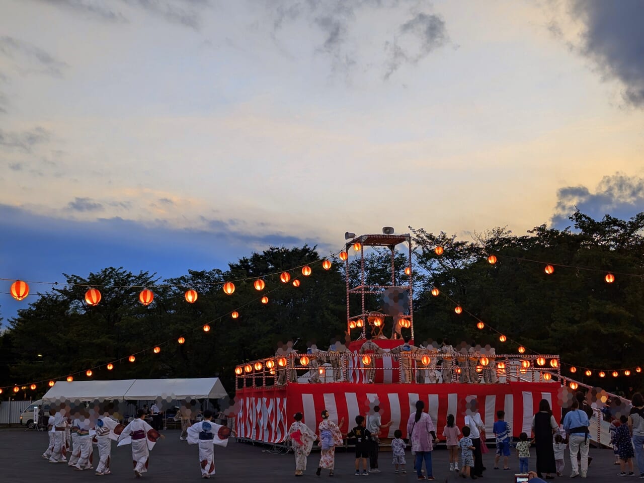 府中基地納涼祭の様子03