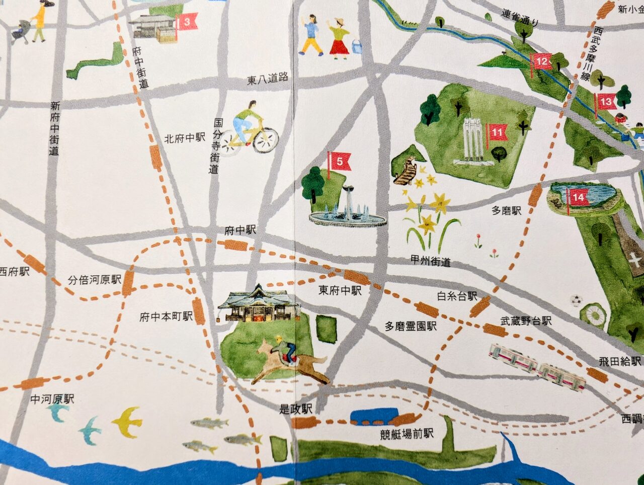 202504森の地図スタンプラリー02